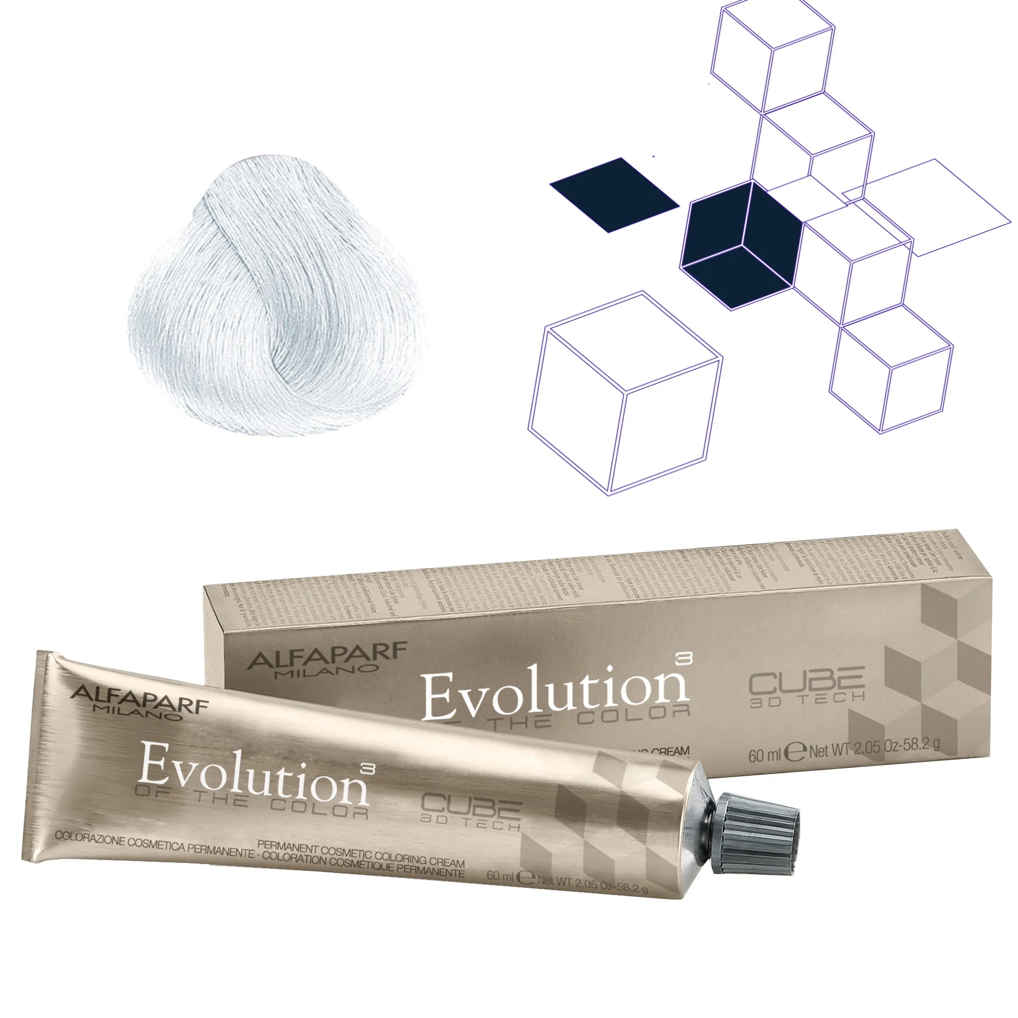 Evolution of the Color Colorazione Cosmetica Permanente – 000SSS Rinforzatore di Schiaritura – 60 ml – Alfaparf Milano - immagine 2