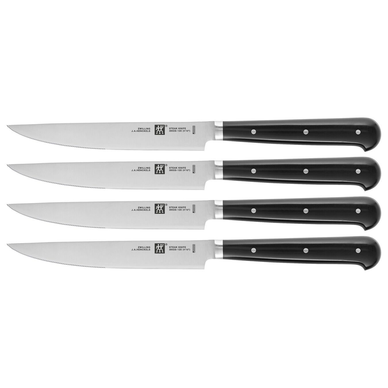 ZWILLING Set 4 Coltelli da bistecca seghettati - immagine 2