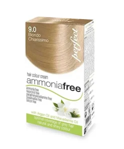 Hc Perfect Crema Colorante per Capelli Ammonia Free – 9.0 Biondo Chiarissimo – Kit 40 + 60 + 15 ml