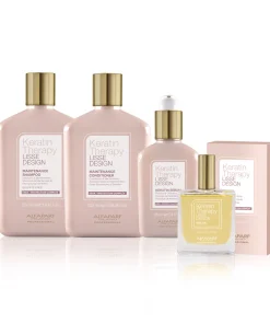 Keratin Therapy Lisse Design Maintenance Set Shampoo + Conditioner + Serum + The Oil – Alfaparf Milano