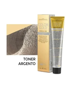 Color Gold Crema Colorante Ammonia Free – Toner Argento 100 ml – Design Look