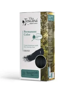 Permanent Color Kit Ammonia Free – 1 EBANO – Vita Toscana