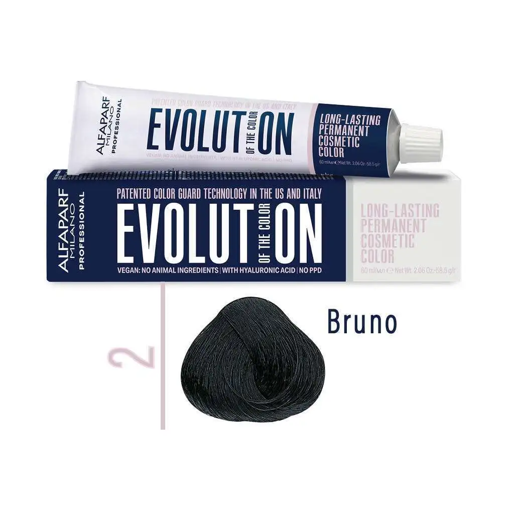Evolution of the Color Colorazione Cosmetica Permanente – 2 Bruno – 60 ml – Alfaparf Milano - immagine 3