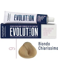 Evolution of the Color Colorazione Cosmetica Permanente – 9 Biondo Chiarissimo – 60 ml – Alfaparf Milano