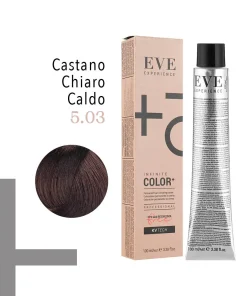 EVE Experience Infinite Color+ Colorazione Permanente in Crema – 5.03 Castano Chiaro Caldo 100 ml – FarmaVita