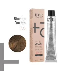 EVE Experience Infinite Color+ Colorazione Permanente in Crema – 7.3 Biondo Dorato 100 ml – FarmaVita