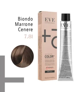 EVE Experience Infinite Color+ Colorazione Permanente in Crema – 7.81 Biondo Medio Cenere 100 ml – FarmaVita