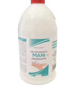 1L gel Igienizzante Mani 70% Alcool Flacone Vidi Clean