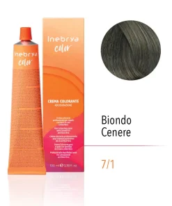 Inebrya Color – 7/1 Biondo Cenere – 100 ml