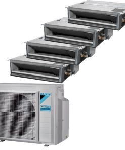 Daikin Condizionatore canalizzabile ultra piatto Quadri Split 4MXM80A + FDXM25F3/F9 + FDXM25F3/F9 + FDXM25F3/F9 + FDXM25F3/F9 – spedizione gratuita, possibile installazione, miglior prezzo con incentivi 2026